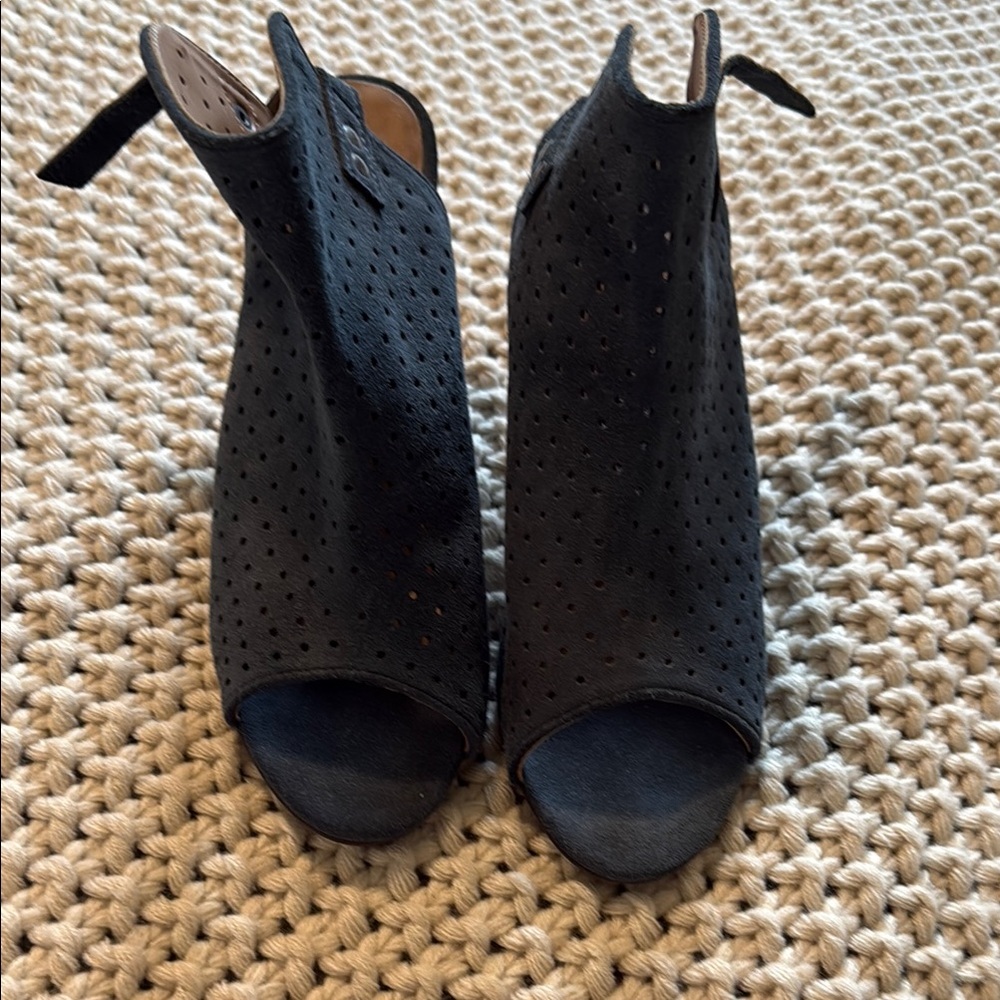 Blue Ankle Booties - Picture 3 of 5